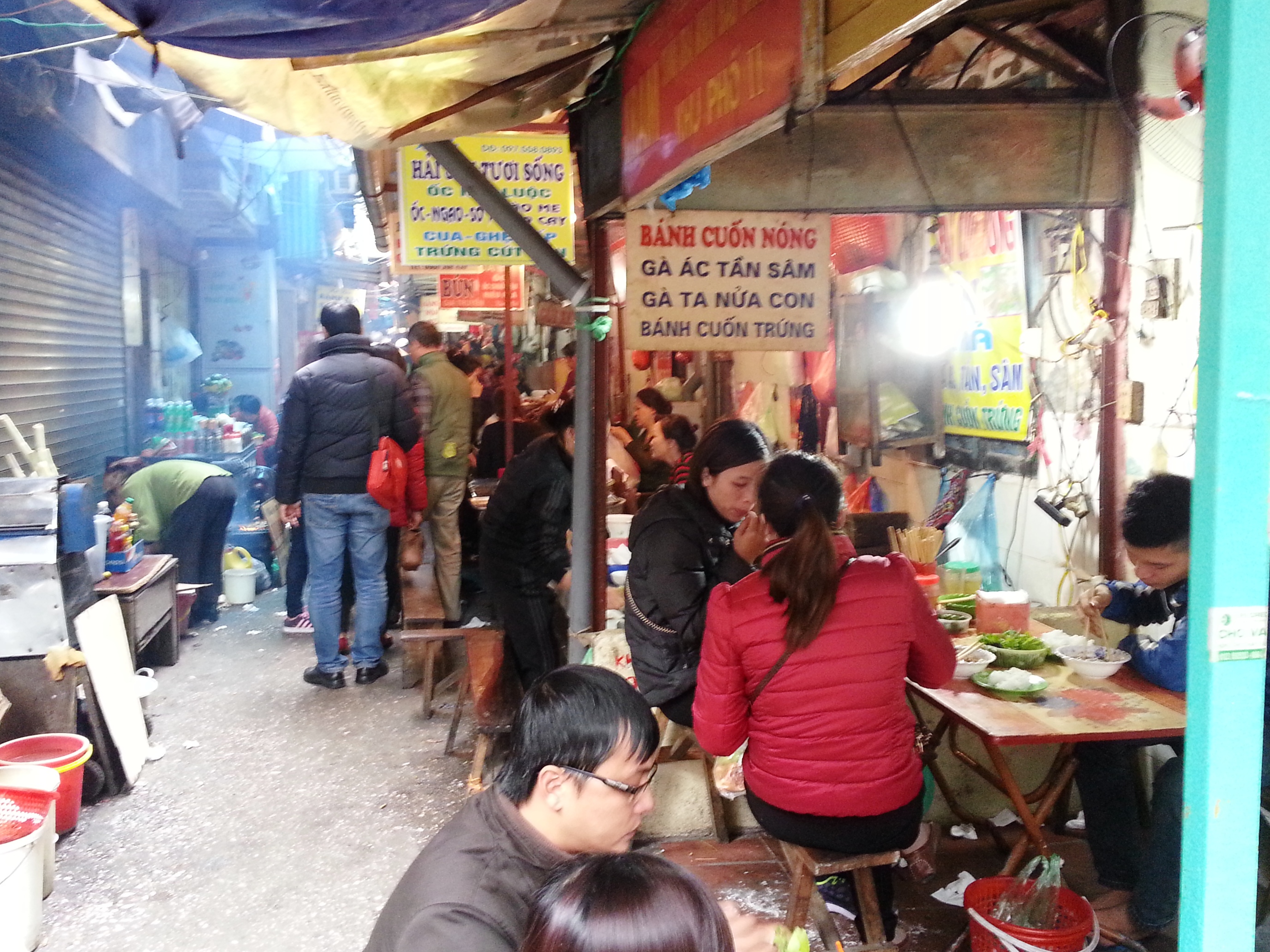 Hanoi - food alley